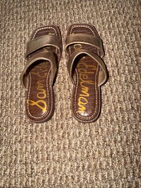 Sam Edelman Haydee Gold Sandals
